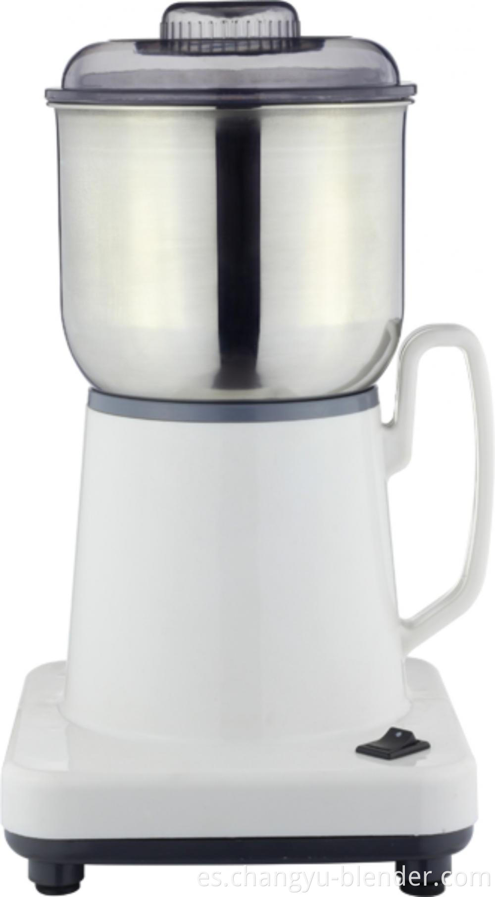 Easy-to-clean electric coffee bean grinder